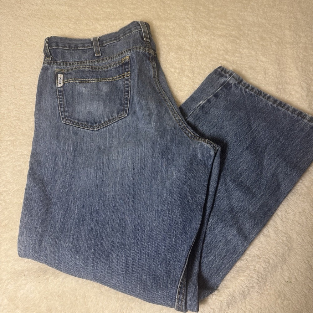 Cinch Men's 38x30 Blue Denim Jeans Relaxed Fit Western Cowboy MB92834019